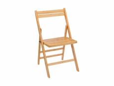 Chaise pliante en bambou unique - five