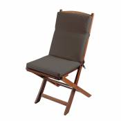 Coussin de fauteuil en toile outdoor - Lin - 40 x 90 cm