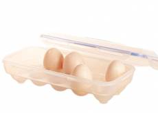Da.Wa Boîte de rangement en plastique pour 10 œufs