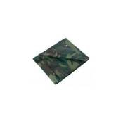 Destockoutils - Bâche de protection camouflage 5,40x8