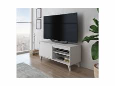 Furnix meuble tv élégant darsi 100 cm blanc
