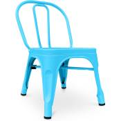 Kid Style - Chaise pour enfant Stylix - Métal Turquoise