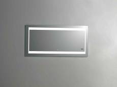 Miroir Led Silver Futura - Gris - 140 x 70 cm