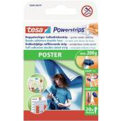 Powerstrips® Poster 58003-00079-21 blanc 20 pc(s) - Tesa