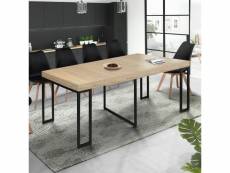 Table console extensible toronto 10 personnes 235 cm design industriel