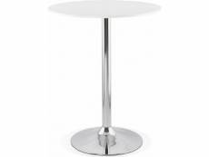 Table haute bar design lynn BT00170WH