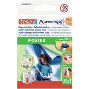 Tesa - Powerstrips® Poster 58003-00079-21 blanc 20 pc(s)