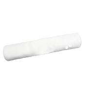 Traversin uni confort en polyester 140 cm - Blanc -