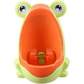 Urinoir 1 pièce Aide à la maman parfaite pour urinoir pour garçons d'entraînement portable léger pour enfants Idéal pour les enfants Pot de grenouille