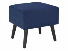 Vidaxl table de chevet bleu 40x35x40 cm velours 247540