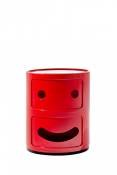 Kartell Componibile Smile, Air Sérieux, Rouge