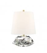Lampe de table Henley Cristal Laiton 1 ampoule 34,9cm