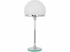 Lampe de table - lampe de bureau design - nauhas blanc