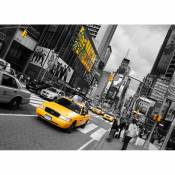 New York taxi Yellow cab, photo murale intissée, 155x110