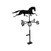 Outils Et Nature - Girouette Cheval Grand Modèle + Support Universel