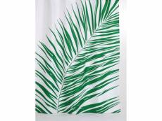 Rideau de douche tropical walden - 180 x 200 cm - blanc