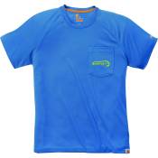 T-shirt homme bleu - Fishing - Taille XXL - Carhartt