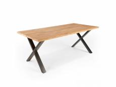 Table à manger en bois 200 x 95 x 75 cm