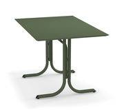 Table pliante System / 80 x 120 cm - Emu vert en métal