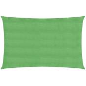 The Living Store - Voile d'ombrage 160 g/m² Vert clair