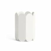 Vase Arcs / Métal - Ø 17 x H 25 cm - Hay blanc en