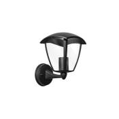 Aigostar - wall lamp garden lantern E27 outdoor IP44 black