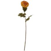 Atmosphera - Fleur artificielle Tige de Dahlia h 65