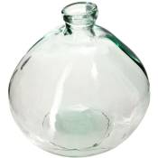 Atmosphera - Vase Uly rond verre recyclé D45cm créateur