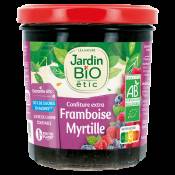 Confiture extra Framboise Myrtille - bio