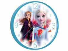 Horloge murale - la reine des neiges - bleu - 25 cm