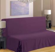 Housse de canapé pour BZ - Violet - 140 x 190 cm