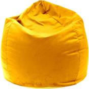 Jumbo Bag - Pouf poire - curry 14200v-67 - jaune