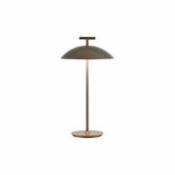 Lampe sans fil Mini Geen-A OUTDOOR / Acier - H 36 cm