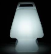 Lampe sans fil Prêt à Porter LED - Slide blanc en plastique