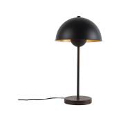 Magnax - Lampe de table - 1 lumière - ø 28 cm - Noir - Design, Rétro - éclairage intérieur - Salon i Chambre - Noir - Qazqa
