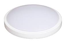 Miidex Lighting - Plafonnier led cassiopee - 24W Ø330 mm (détecteur en option) ® blanc-neutre-4000k - blanc - sans-detecteur