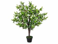 Outsunny arbre artificiel olivier plante artificiel