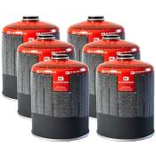 Pack de 6 cartouche gaz 450g butane propane mix Kemper