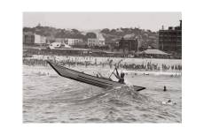 Photo ancienne noir et blanc mer n°46 alu 40x60cm