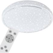 Plafonnier LED BRILONER LEUCHTEN STAR, 48 W, 4000 lm, IP20, blanc, plastique-métal, intensité lumineuse variable, Ø 56 cm
