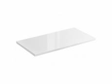 Plateau meuble sous vasque - 61 x 46 x 2,5 cm - elise white