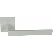 Pollini Acqua Design - Porte-rouleau en laiton 15,5x5x8,20 cm Cube P1004 Blanc mat - Blanc mat