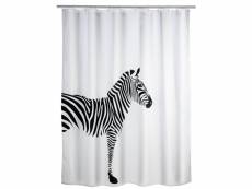 Rideau de douche en textile wild anti moisissure 180x200 cm