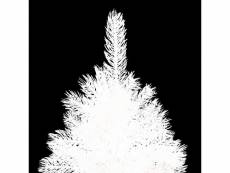 Vidaxl arbre de noël artificiel aiguilles réalistes blanc 210 cm 321024