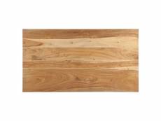 Vidaxl table basse 110x60x35 cm bois d'acacia massif
