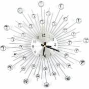 33x33cm)Horloge murale moderne Mute diy Grande horloge