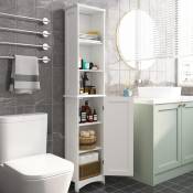 5 Tier Toilet Cabinet Shelf Bathroom Furniture Storage Cabinet for Bathroom Living Room - Need