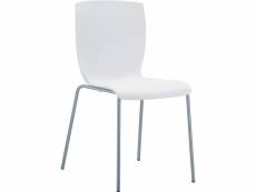 Chaise de jardin design mio , blanc