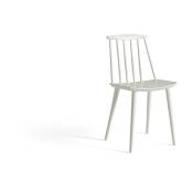Chaise en bois de hêtre blanche - HAY