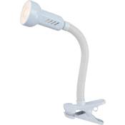 Clamp spot lampe de table salon salle de travail éclairage flexo lampe de lecture blanc